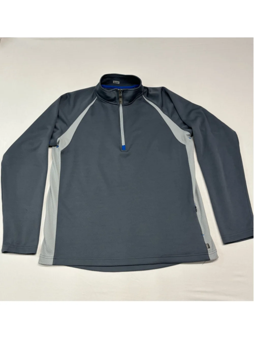 Alo Yoga Men’s Colorblock Performance 1/4 Zip Pullover Jacket Medium - 678